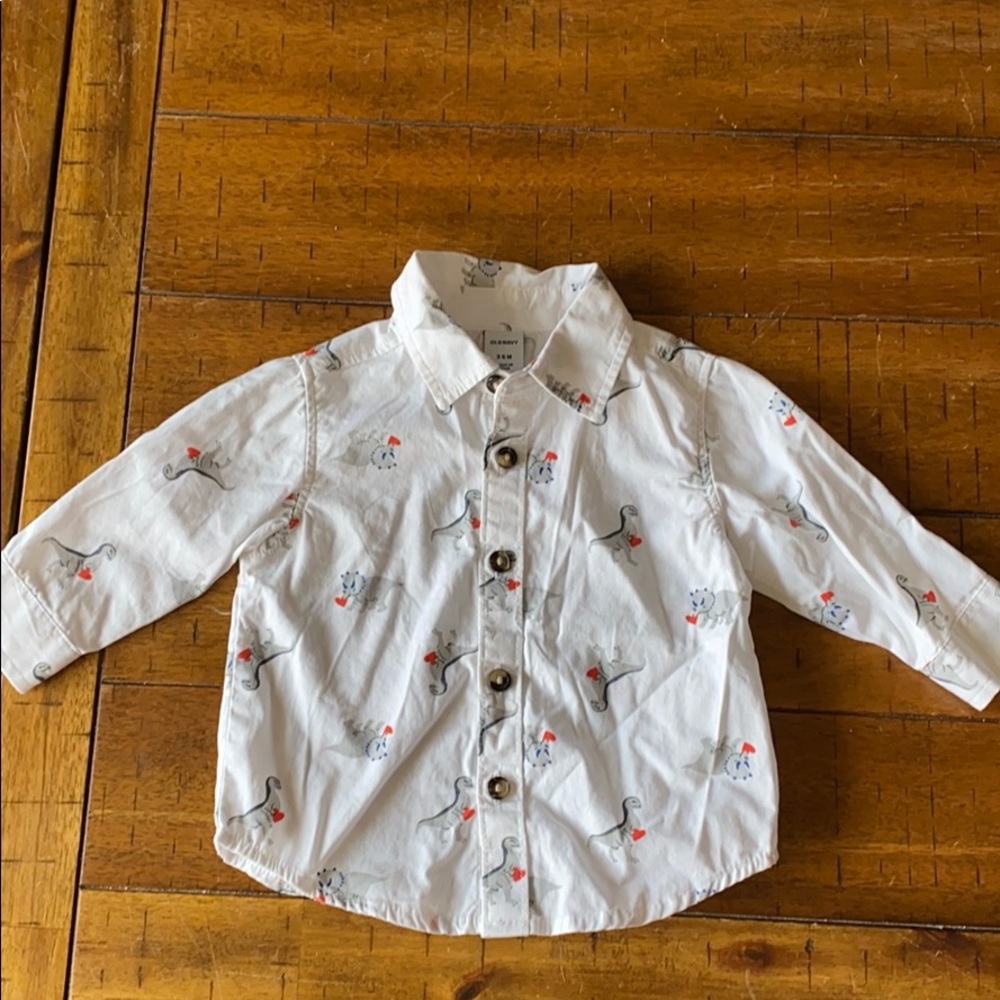 New bottom down shirt for baby boy